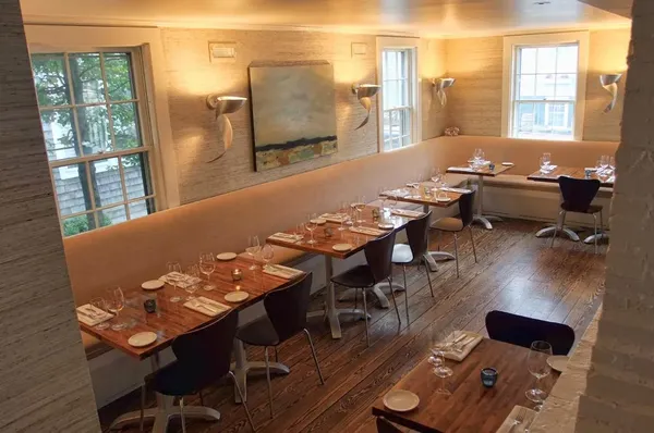 Dune restaurant Nantucket contemporary American rustic elegant