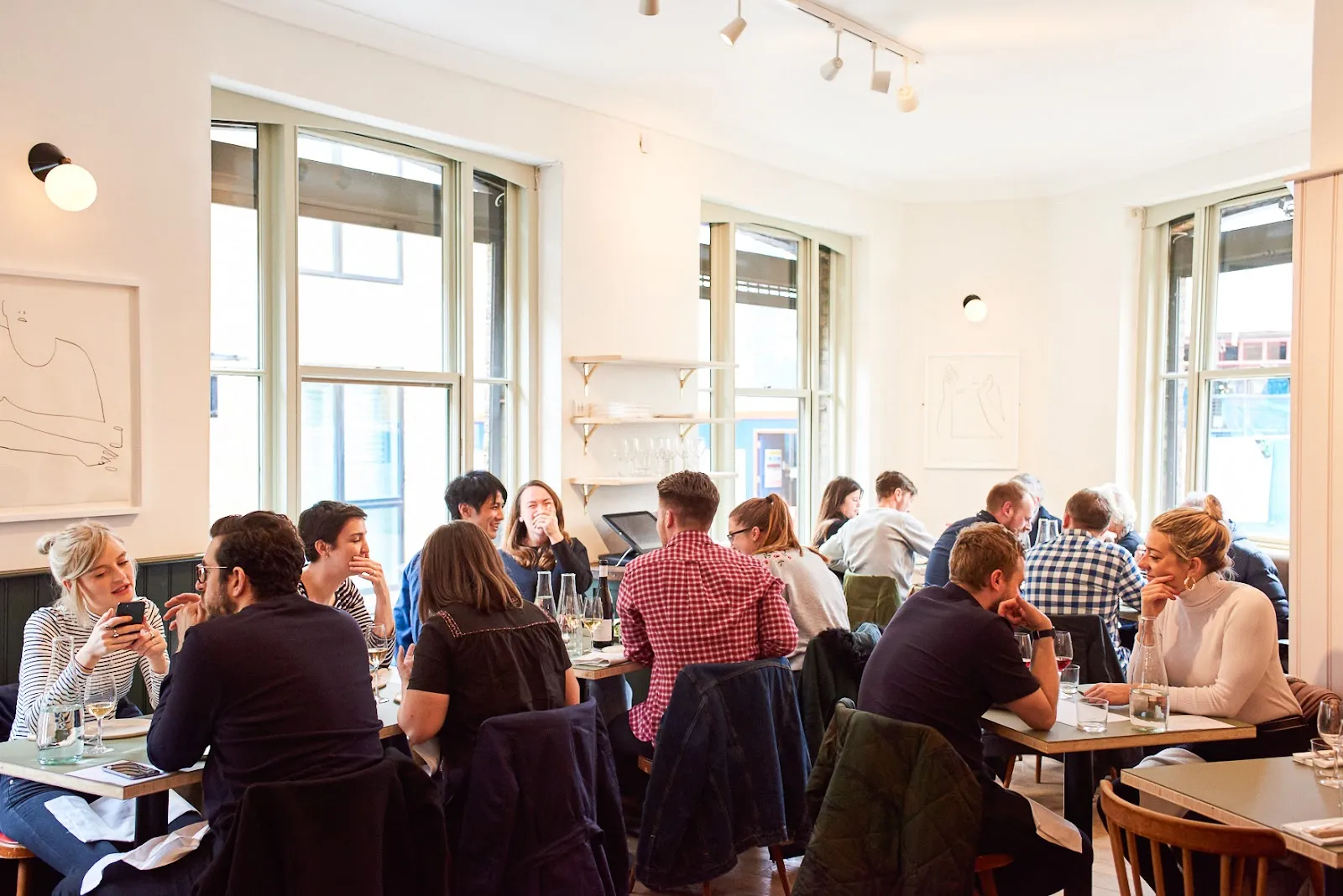 LEROY London — Shoreditch dining room