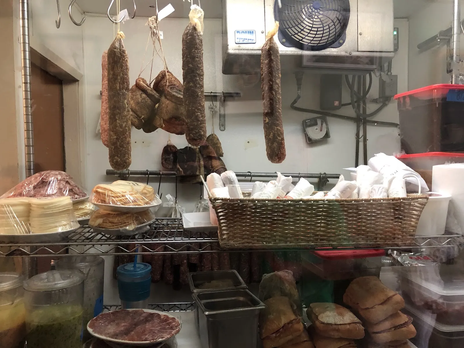 Salumi Seattle Italian Salumeria Pioneer Square dining room
