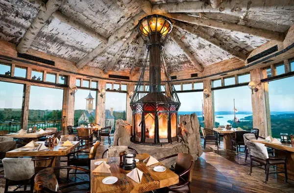 Osage Restaurant at Top of the Rock Branson Modern American / Ozark Heritage restaurant