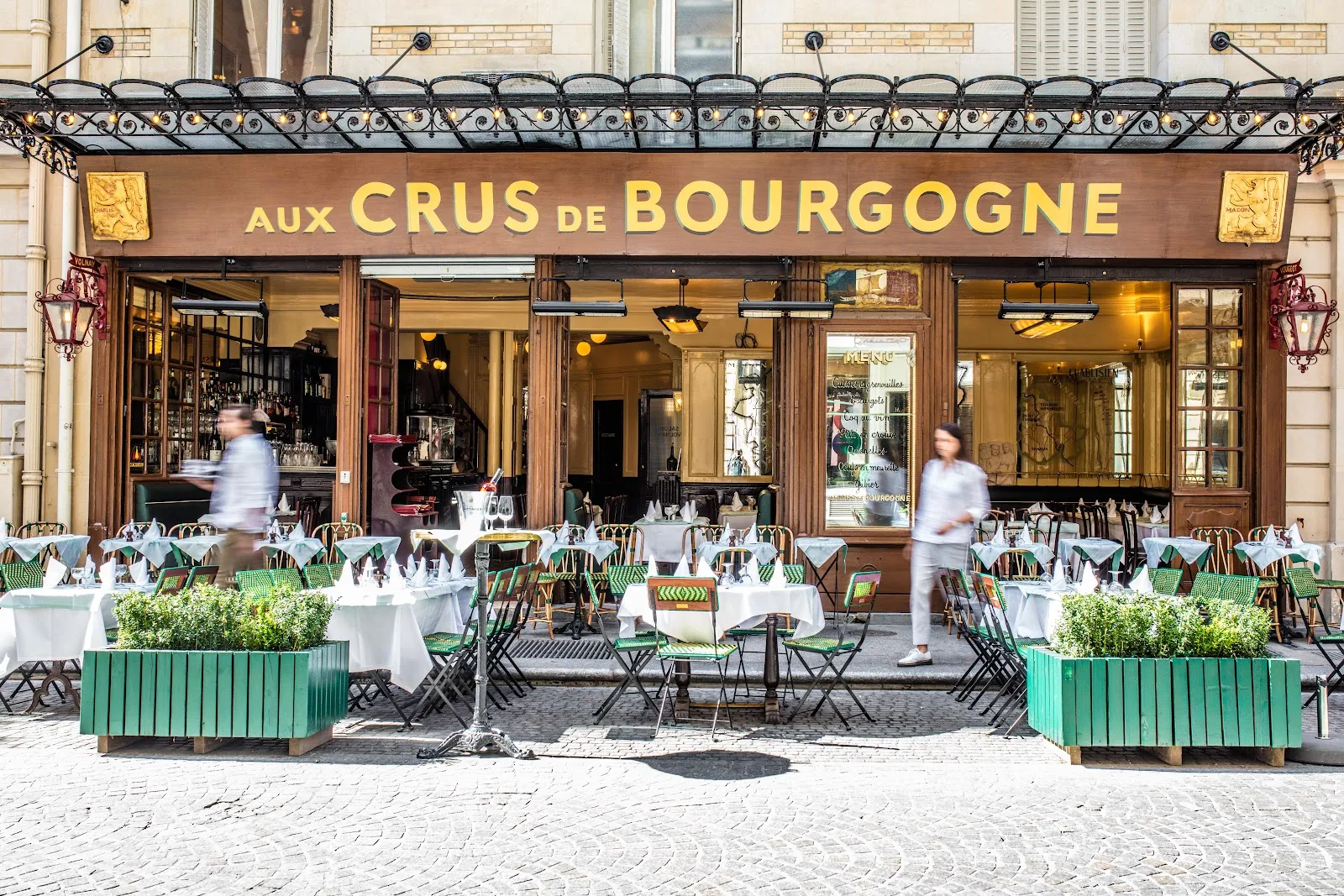 AUX CRUS DE BOURGOGNE Paris — 2nd arrondissement / Bourse dining room