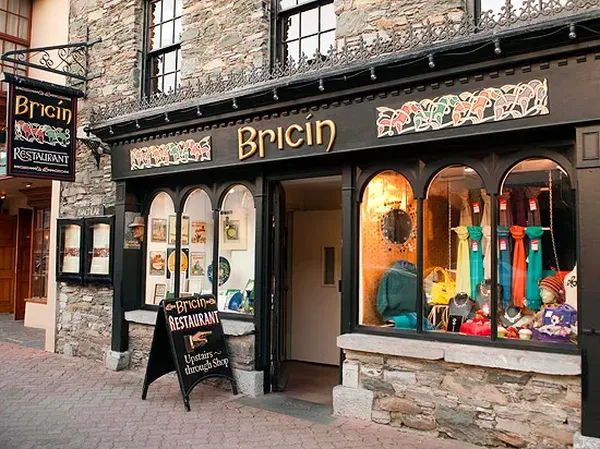 Killarney boxty potato pancake at Bricín, High Street Killarney