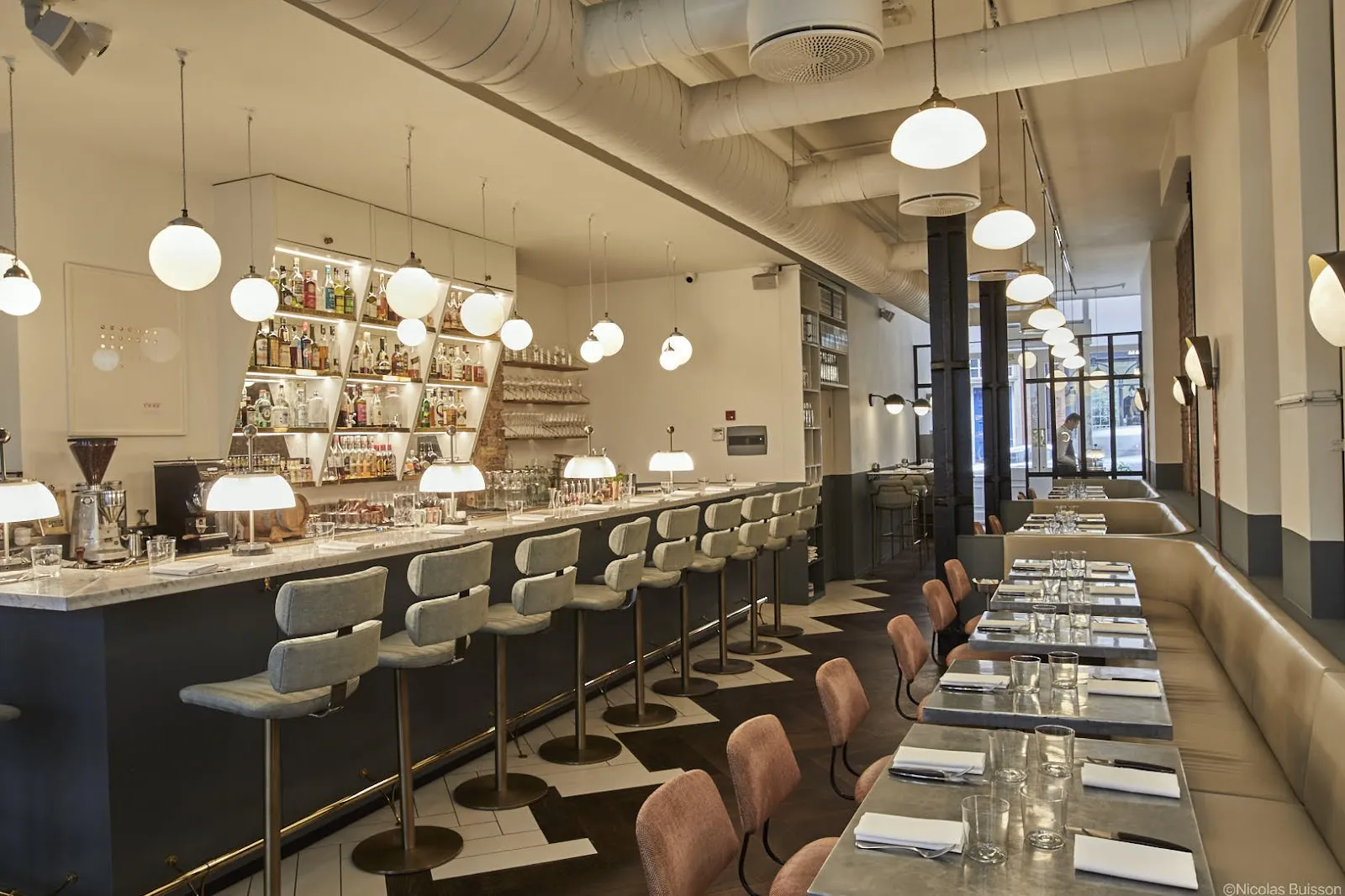 FRENCHIE London — Covent Garden dining room