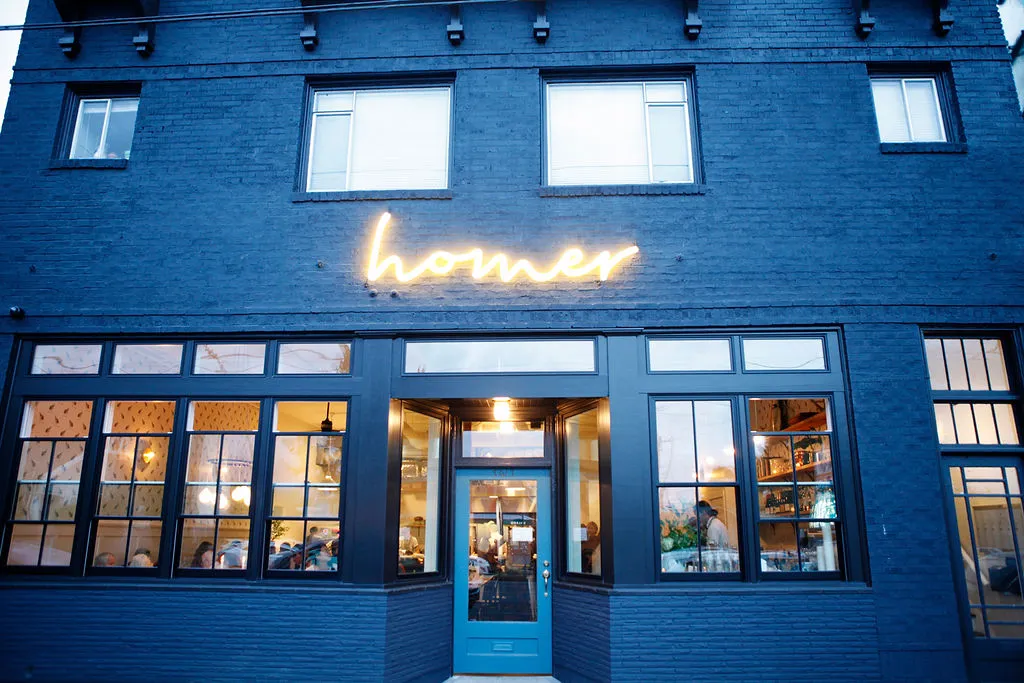 Homer Seattle — Beacon Hill Mediterranean restaurant dining room