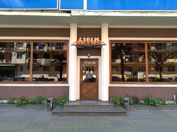 Seafront terrace at Retro, Seaside Boulevard, Batumi
