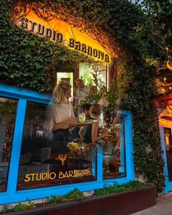 Barndiva Healdsburg garden dining