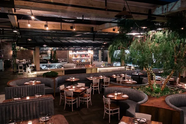 Catch LA rooftop Melrose seafood sushi