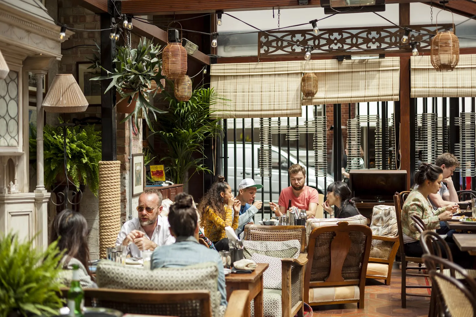 DISHOOM SHOREDITCH London — Shoreditch / Boundary Street dining room