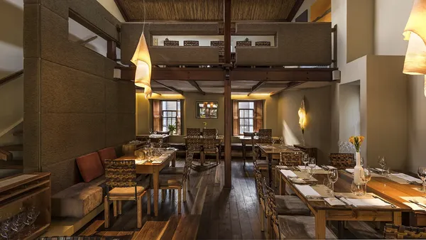 Aubergine restaurant