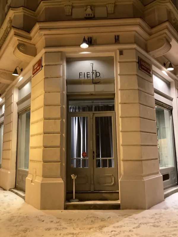 Field restaurant Prague Michelin star Radek Kasparek Old Town farm to table