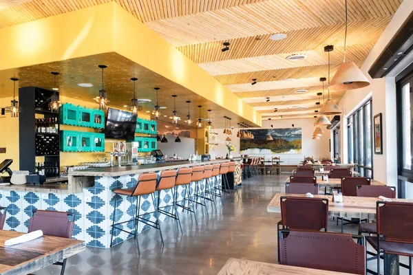 Ghost Ranch Tempe modern Southwest cuisine interior warm desert tones
