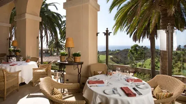 Andrea at Pelican Hill restaurant