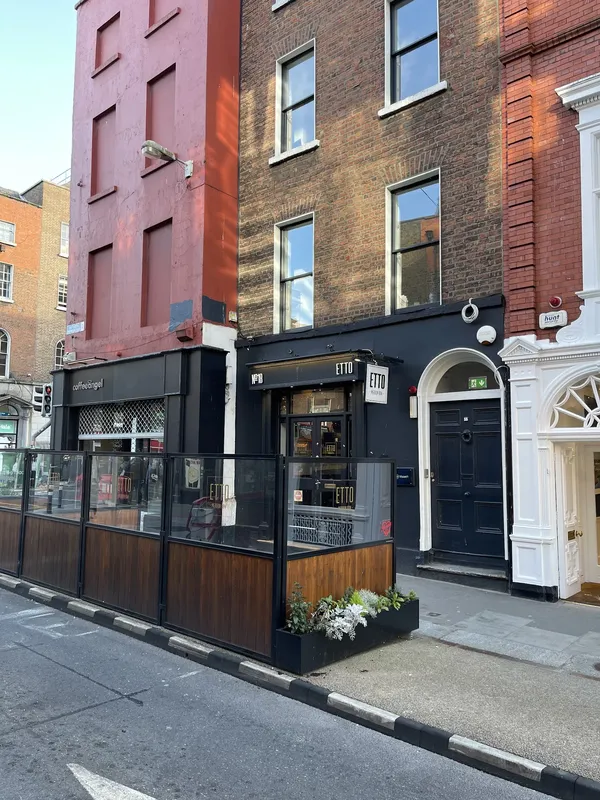 Etto restaurant Dublin Merrion Row Mediterranean European