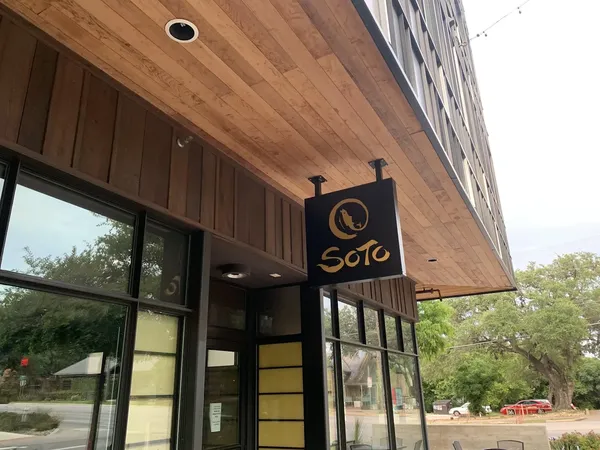 Sushi Bar Austin Tatsu-ya group hidden ten seat omakase counter Spec's restaurant interior