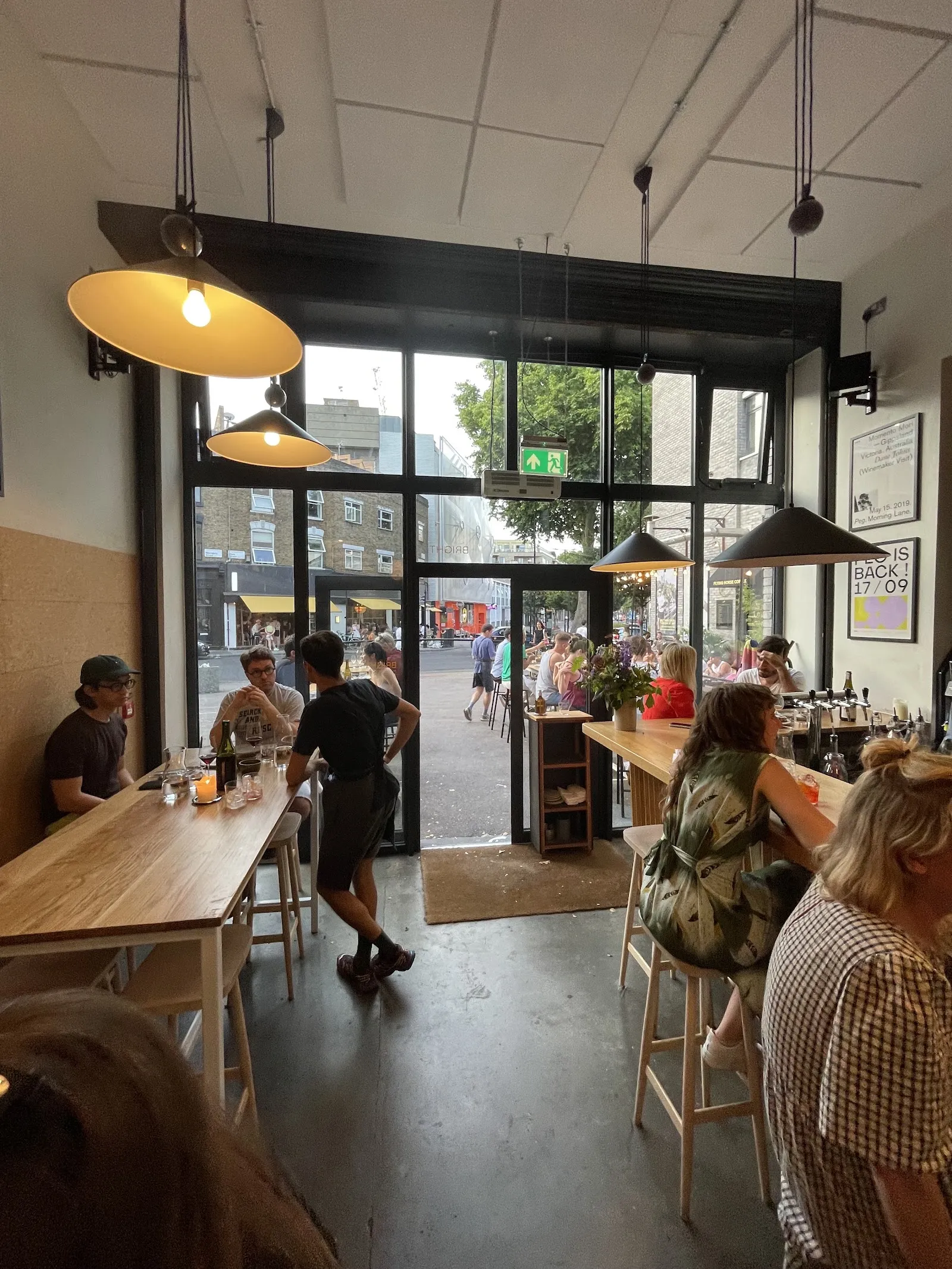 BRIGHT London — London Fields / Hackney dining room