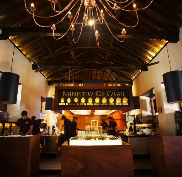 Ministry of Crab to Colombo Sri Lankan Seafood dining room