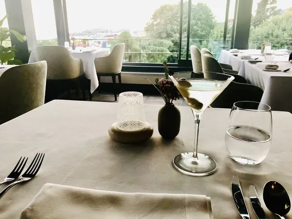 Rooftop terrace dining at Nicole, Tomtom Suites, Beyoğlu Istanbul